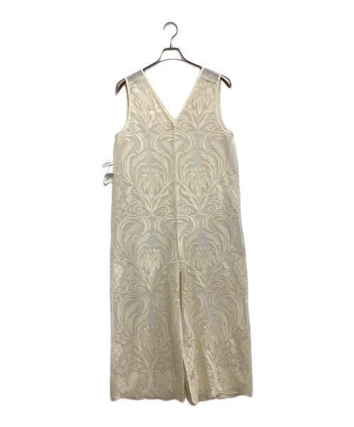 Ameri（アメリ）Ameri (アメリ) CHLOE ROMPERS NECK ROMPERS ベージュ サイズ:Sの古着・服飾アイテム
