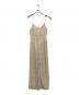 CLANE（クラネ）の古着「FRINGE CAMISOLE ALL IN ONE」｜ベージュ