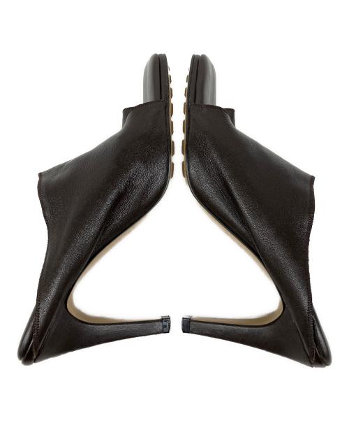 BOTTEGA VENETA（ボッテガベネタ）BOTTEGA VENETA (ボッテガベネタ) サンダル ダークブラウン サイズ:23の古着・服飾アイテム