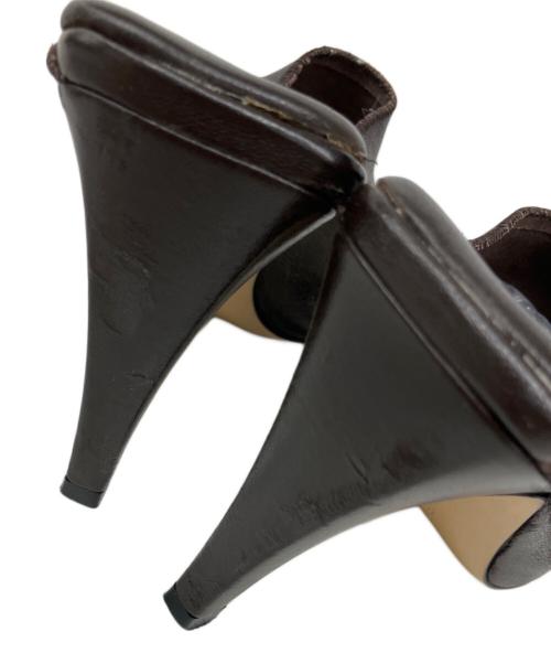 BOTTEGA VENETA（ボッテガベネタ）BOTTEGA VENETA (ボッテガベネタ) サンダル ダークブラウン サイズ:23の古着・服飾アイテム