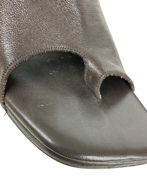 BOTTEGA VENETA（ボッテガベネタ）BOTTEGA VENETA (ボッテガベネタ) サンダル ダークブラウン サイズ:23の古着・服飾アイテム