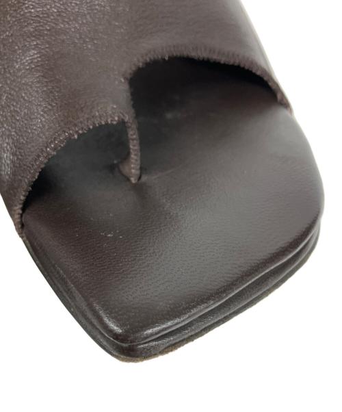 BOTTEGA VENETA（ボッテガベネタ）BOTTEGA VENETA (ボッテガベネタ) サンダル ダークブラウン サイズ:23の古着・服飾アイテム