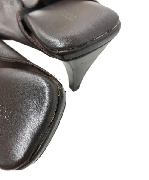BOTTEGA VENETA（ボッテガベネタ）BOTTEGA VENETA (ボッテガベネタ) サンダル ダークブラウン サイズ:23の古着・服飾アイテム
