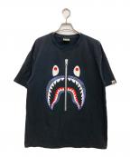 A BATHING APEアベイシングエイプ）の古着「SHARK TEE」｜ブラック