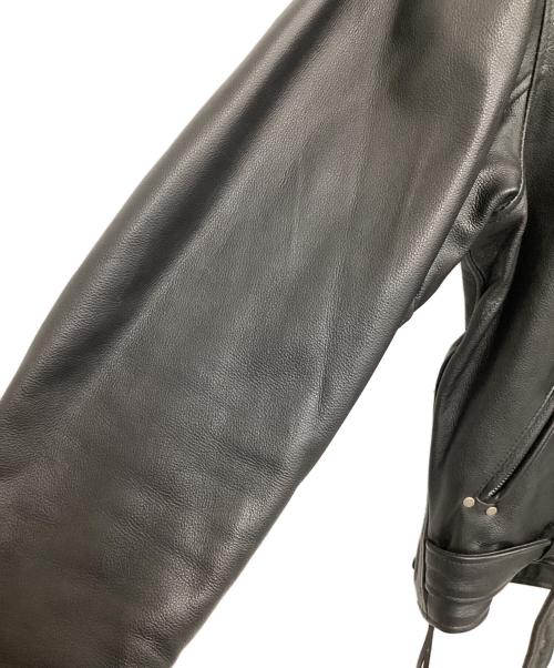 HARLEY-DAVIDSON（ハーレーダビッドソン）HARLEY-DAVIDSON (ハーレーダビッドソン) ダブルライダースジャケット ブラック サイズ:Sの古着・服飾アイテム