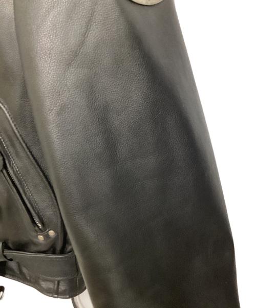 HARLEY-DAVIDSON（ハーレーダビッドソン）HARLEY-DAVIDSON (ハーレーダビッドソン) ダブルライダースジャケット ブラック サイズ:Sの古着・服飾アイテム