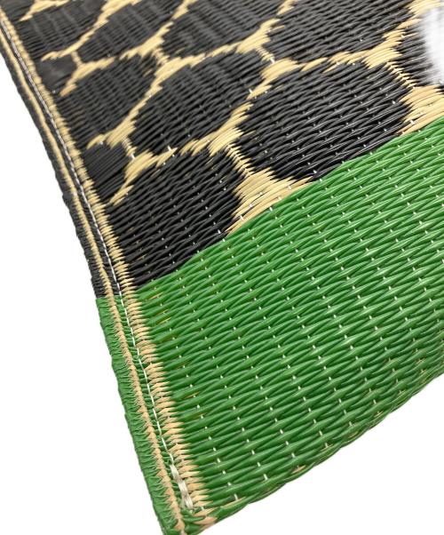 MARNI（マルニ）MARNI (マルニ) tatami tote ブラウン×グリーンの古着・服飾アイテム