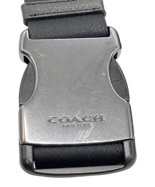 COACH（コーチ）COACH (コーチ) ボディーバッグ ブラック×ベージュの古着・服飾アイテム
