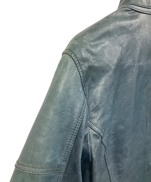 EDGE RUPERT（エッジ ルパート）EDGE RUPERT (エッジ ルパート) M65ラムレザージャケット グリーン サイズ:Lの古着・服飾アイテム