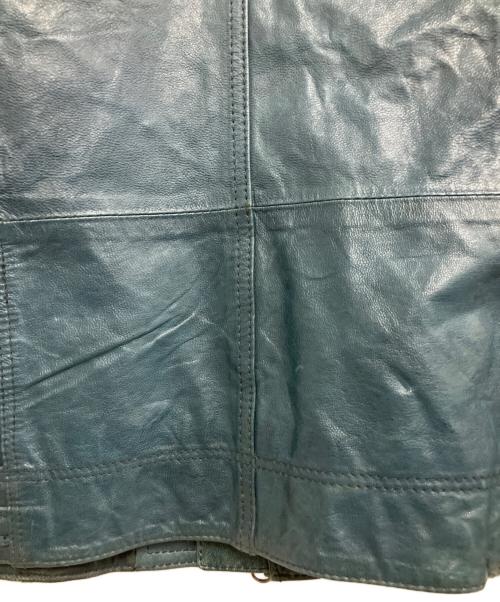 EDGE RUPERT（エッジ ルパート）EDGE RUPERT (エッジ ルパート) M65ラムレザージャケット グリーン サイズ:Lの古着・服飾アイテム