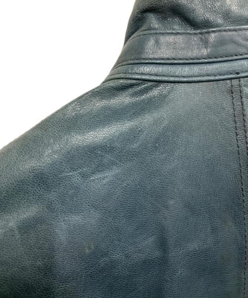EDGE RUPERT（エッジ ルパート）EDGE RUPERT (エッジ ルパート) M65ラムレザージャケット グリーン サイズ:Lの古着・服飾アイテム