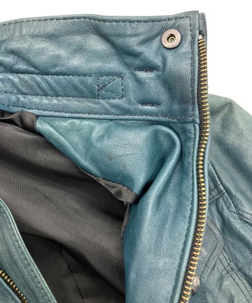 EDGE RUPERT（エッジ ルパート）EDGE RUPERT (エッジ ルパート) M65ラムレザージャケット グリーン サイズ:Lの古着・服飾アイテム
