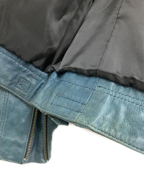 EDGE RUPERT（エッジ ルパート）EDGE RUPERT (エッジ ルパート) M65ラムレザージャケット グリーン サイズ:Lの古着・服飾アイテム