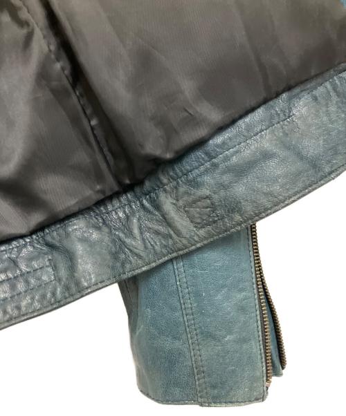 EDGE RUPERT（エッジ ルパート）EDGE RUPERT (エッジ ルパート) M65ラムレザージャケット グリーン サイズ:Lの古着・服飾アイテム