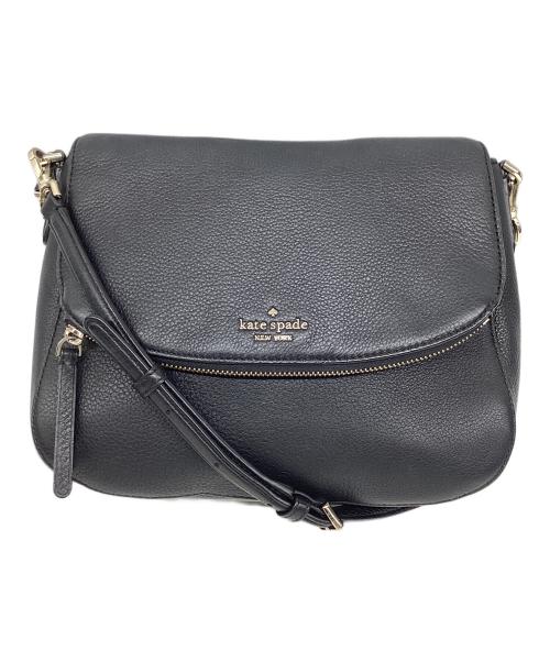 Kate Spade（ケイトスペード）Kate Spade (ケイトスペード) ショルダーバッグ　ジャクソン ブラックの古着・服飾アイテム