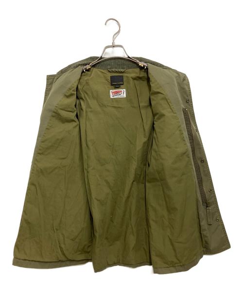 Hysteric Glamour（ヒステリックグラマー）Hysteric Glamour (ヒステリックグラマー) 刺繍ミリタリージャケット カーキ サイズ:Sの古着・服飾アイテム