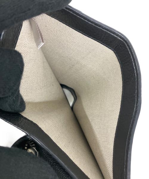 JIMMY CHOO（ジミーチュウ）JIMMY CHOO (ジミーチュウ) コンパクトウォレット ブラックの古着・服飾アイテム