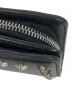 中古・古着 JIMMY CHOO (ジミーチュウ) コンパクトウォレット ブラック：8000円