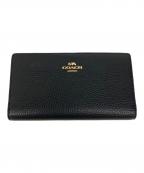 COACHコーチ）の古着「長財布」｜ブラック