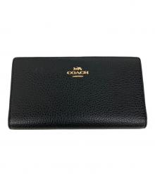 COACH（コーチ）の古着「長財布」｜ブラック