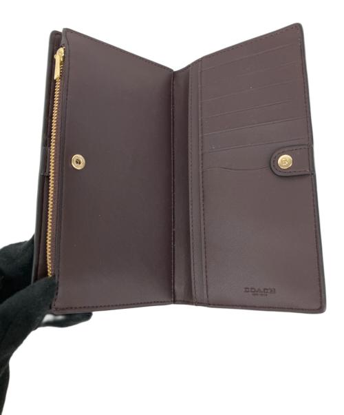 COACH（コーチ）COACH (コーチ) 長財布 ブラックの古着・服飾アイテム