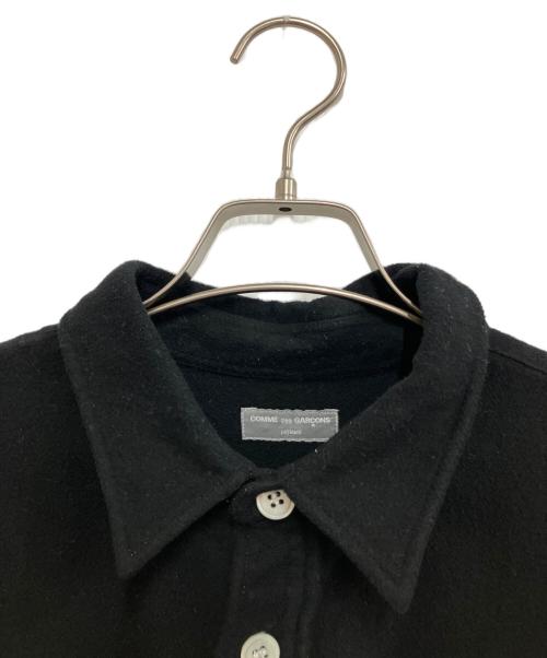 COMME des GARCONS HOMME（コムデギャルソン オム）COMME des GARCONS HOMME (コムデギャルソン オム) 長袖シャツ ブラック サイズ:-の古着・服飾アイテム