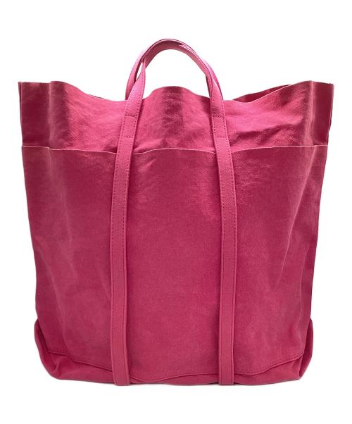 amiacalva（アミアカルヴァ）amiacalva (アミアカルヴァ) トートバッグ ショッキングピンクの古着・服飾アイテム