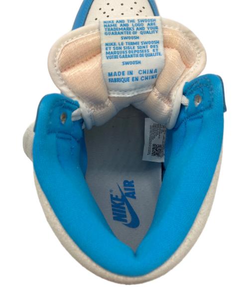NIKE（ナイキ）NIKE (ナイキ) AIR JORDAN1 RETRO HIGH DK ホワイト×スカイブルー サイズ:25.5の古着・服飾アイテム