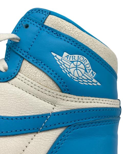 NIKE（ナイキ）NIKE (ナイキ) AIR JORDAN1 RETRO HIGH DK ホワイト×スカイブルー サイズ:25.5の古着・服飾アイテム