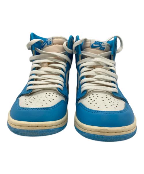 NIKE（ナイキ）NIKE (ナイキ) AIR JORDAN1 RETRO HIGH DK ホワイト×スカイブルー サイズ:25.5の古着・服飾アイテム
