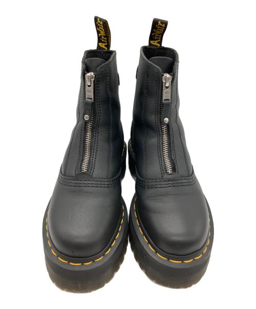 Dr.Martens（ドクターマーチン）Dr.Martens (ドクターマーチン) フロントジップアップブーツ ブラック サイズ:23の古着・服飾アイテム