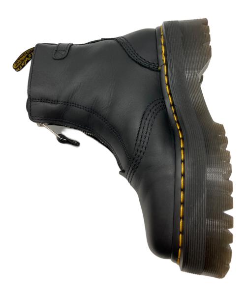 Dr.Martens（ドクターマーチン）Dr.Martens (ドクターマーチン) フロントジップアップブーツ ブラック サイズ:23の古着・服飾アイテム