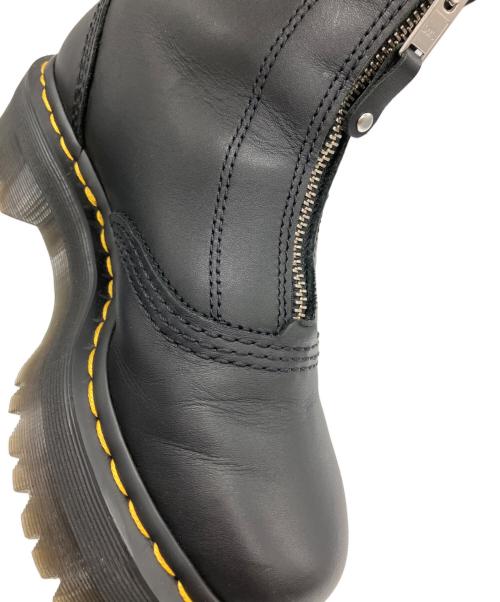 Dr.Martens（ドクターマーチン）Dr.Martens (ドクターマーチン) フロントジップアップブーツ ブラック サイズ:23の古着・服飾アイテム