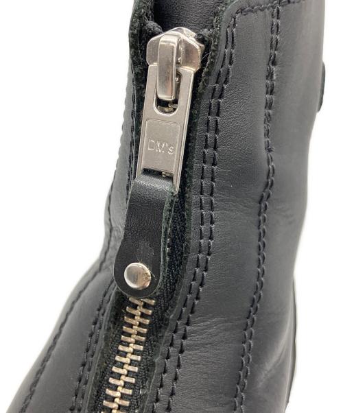 Dr.Martens（ドクターマーチン）Dr.Martens (ドクターマーチン) フロントジップアップブーツ ブラック サイズ:23の古着・服飾アイテム