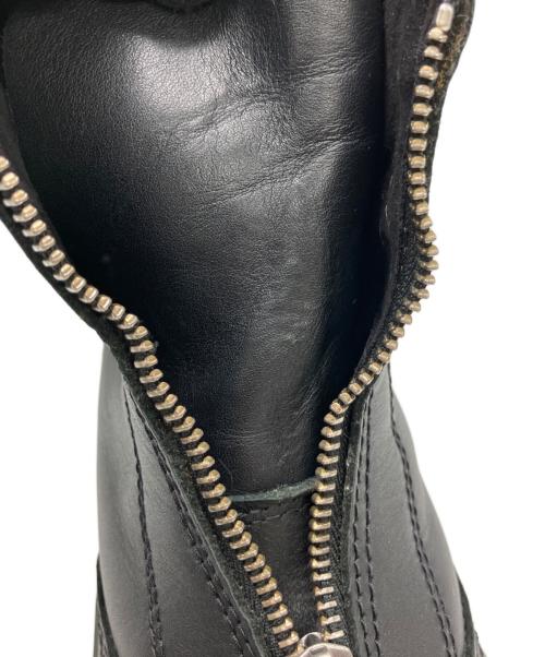 Dr.Martens（ドクターマーチン）Dr.Martens (ドクターマーチン) フロントジップアップブーツ ブラック サイズ:23の古着・服飾アイテム