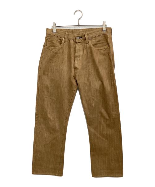 SUGAR CANE（シュガーケーン）SUGAR CANE (シュガーケーン) 砂糖黍デニムパンツ ブラウン サイズ:W34×L34の古着・服飾アイテム