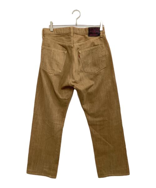 SUGAR CANE（シュガーケーン）SUGAR CANE (シュガーケーン) 砂糖黍デニムパンツ ブラウン サイズ:W34×L34の古着・服飾アイテム