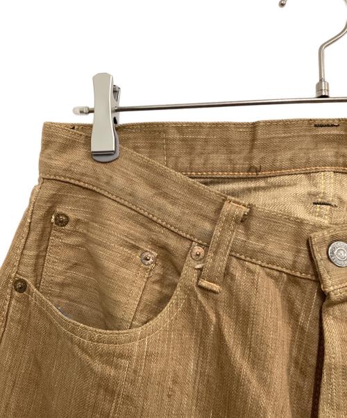 SUGAR CANE（シュガーケーン）SUGAR CANE (シュガーケーン) 砂糖黍デニムパンツ ブラウン サイズ:W34×L34の古着・服飾アイテム