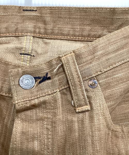 SUGAR CANE（シュガーケーン）SUGAR CANE (シュガーケーン) 砂糖黍デニムパンツ ブラウン サイズ:W34×L34の古着・服飾アイテム