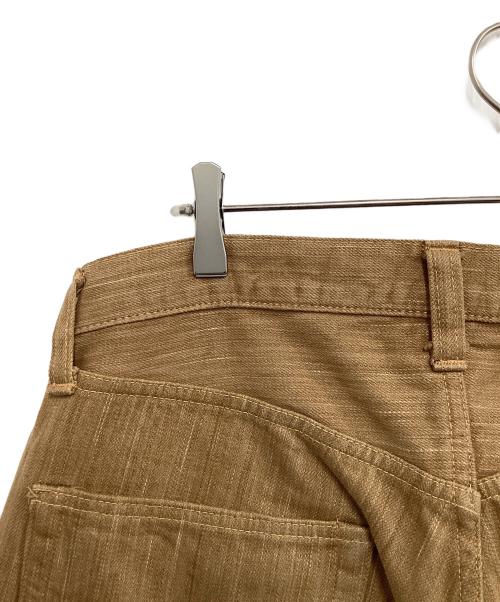 SUGAR CANE（シュガーケーン）SUGAR CANE (シュガーケーン) 砂糖黍デニムパンツ ブラウン サイズ:W34×L34の古着・服飾アイテム