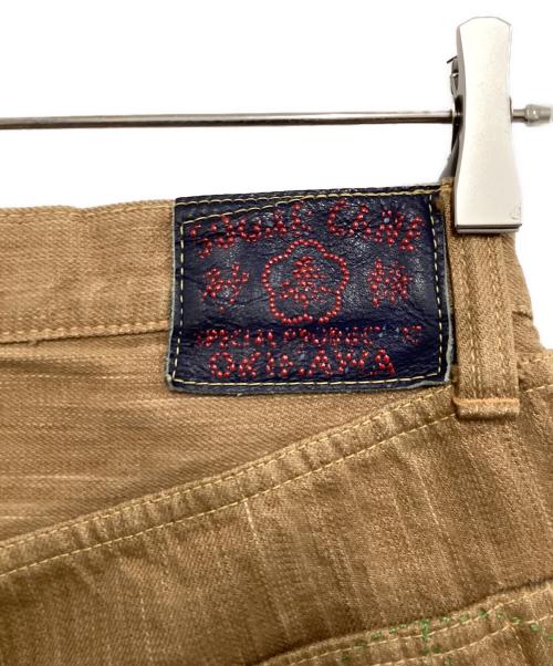 SUGAR CANE（シュガーケーン）SUGAR CANE (シュガーケーン) 砂糖黍デニムパンツ ブラウン サイズ:W34×L34の古着・服飾アイテム