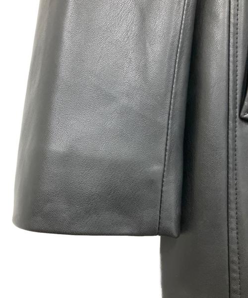 TODAYFUL（トゥデイフル）TODAYFUL (トゥデイフル) Ecoleather Soutiencollar Jacket ブラック サイズ:36の古着・服飾アイテム