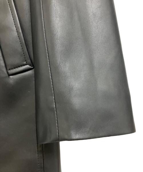 TODAYFUL（トゥデイフル）TODAYFUL (トゥデイフル) Ecoleather Soutiencollar Jacket ブラック サイズ:36の古着・服飾アイテム