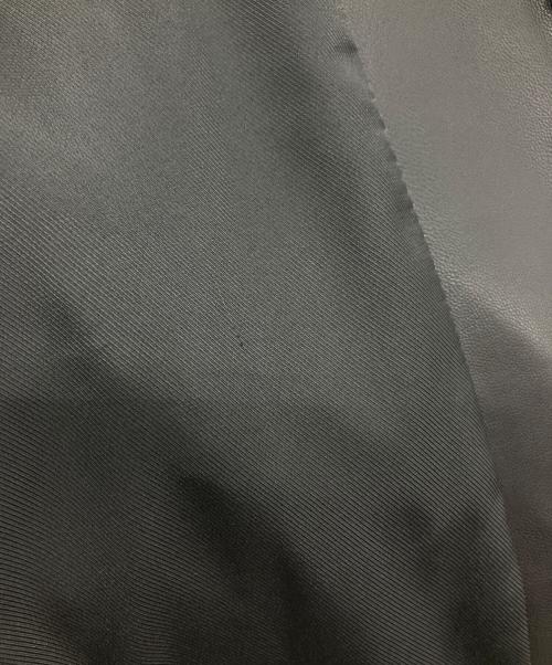 TODAYFUL（トゥデイフル）TODAYFUL (トゥデイフル) Ecoleather Soutiencollar Jacket ブラック サイズ:36の古着・服飾アイテム