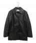 TODAYFUL（トゥデイフル）の古着「Ecoleather Soutiencollar Jacket」｜ブラック