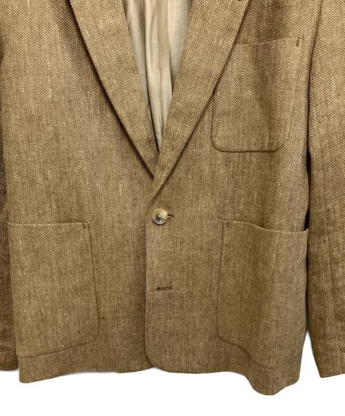 TODAYFUL（トゥデイフル）TODAYFUL (トゥデイフル) Boyfriend Linen Jacket ブラウン サイズ:36の古着・服飾アイテム