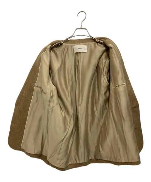 TODAYFUL（トゥデイフル）TODAYFUL (トゥデイフル) Boyfriend Linen Jacket ブラウン サイズ:36の古着・服飾アイテム