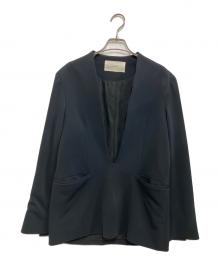 TODAYFUL（トゥデイフル）の古着「Uneck Pullover Jacket」｜ブラック