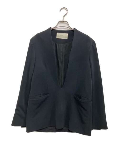 TODAYFUL（トゥデイフル）TODAYFUL (トゥデイフル) Uneck Pullover Jacket ブラック サイズ:36の古着・服飾アイテム