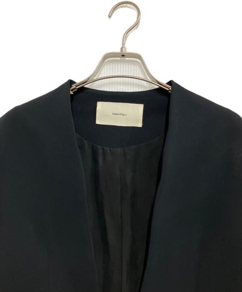 TODAYFUL（トゥデイフル）TODAYFUL (トゥデイフル) Uneck Pullover Jacket ブラック サイズ:36の古着・服飾アイテム